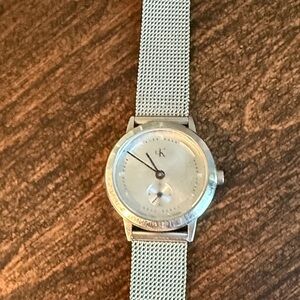 Calvin Klein Silver Mesh Women's Watch